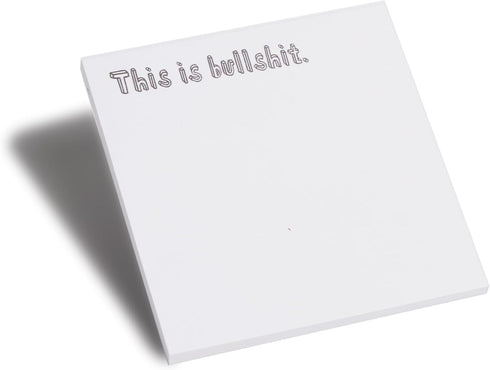 What The F*ck Sticky Notepad, Funny Sticky Note, Oh, for Fuck's Sake Novelty Notepads, 3 PCs, Sassy Desk Accessory Gifts