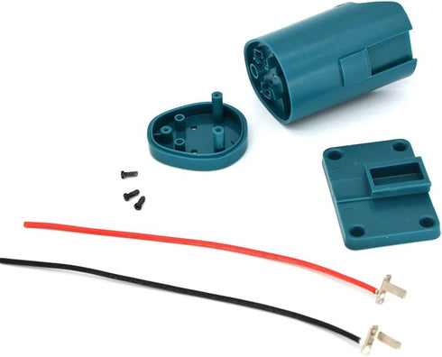 Power Wheels Adapter for Bosch 10.8V 12V Battery Holder Wall Mount, Power Connector for DIY