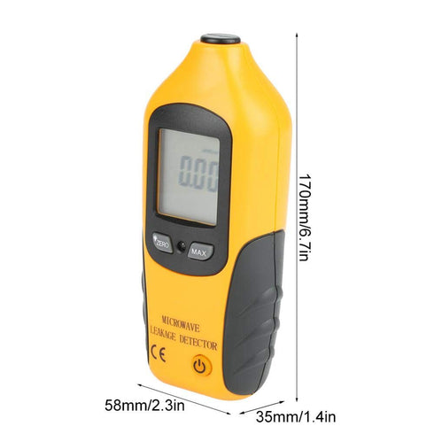 Digital Microwave Detector, HT-M2 Digital LCD Display Microwave Leakage Detector, High Precision Radiation Meter Tester