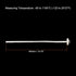 MECCANIXITY K Type Ceramic Kiln Furnace Probe Thermocouple Sensor, High Temperature -50 to 1100°C