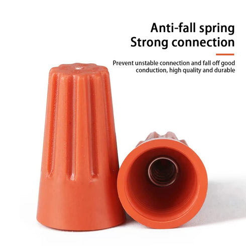 Electrical Wire Connector Screw Terminal 40PCS, Twist on Wire Caps, Electrical Wire Connectors Nuts