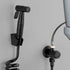 PDOLIGBDN Handheld Bidet Sprayer Black Cloth Diaper Sprayer for Toilet Bidet Sprayer Head Black Stainless Steel Sprayer