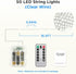 16.5ft (1 Pack), 50 Battery Operated String Lights LED Fairy String Lights Battery Powered with Remote & Timer