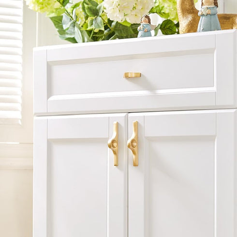 SANCHAKOU 2 Pack 56 11 27Mm Dresser Handles Knobs Shoe Cabinet Bedside Table Solid Handle Cabinet Shoe Cabinet Wardrobe