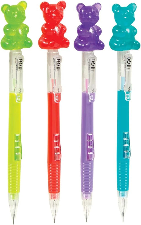 Scented Gummy Bear 0.7mm Mechanical Pencils, 12 pcs