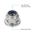 MewuDecor M4-0.7 Flange Nylon Insert Lock Nuts, Flanged Locknuts, DIN 6926, Stainless Steel 18-8 (304), 25 PCS