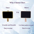 Set 12 of Mini Rectangular Chalkboard Signs with Wooden Clips