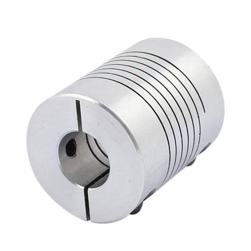 14mm to 14mm Shaft Coupling, 40mm Length, 32mm Diameter Stepper Motor Coupler for 3D Printer (Pack of 2)