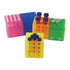 Heathrow Scientific HS29050A CubeTube Rack, 5 Units Interlocking, Assorted Colors, Pack of 5