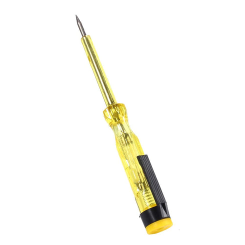Electrical Circuit Tester Pen, Automotive Test Light for Car, Truck, DC 6V 12V 24V, Yellow Screwdriver Probe Bulb