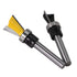Wolfride 2Pcs Dovetail Router Bits, 1/4 Inch Shank Dovetail Joint Router Bit Set