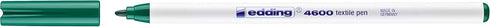 edding 4600 Textile Pen Set, 5 Colors, Permanent Fabric Pens for Drawing on Textiles