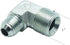 2 Pcs 1/2" Male JIC (3/4"-16 Tpi) x 3/4" Male NPT Hydraulic Fitting 37° Flare to 90° Elbow Pipe Adapter by CDQBWKJGFJ