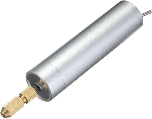 Yakamoz Mini Micro Electric Handheld Drill, 0.7-1.2mm, Portable with 15pcs Drill Bits, 2A Power Supply