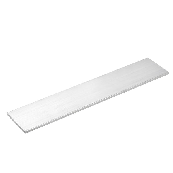 uxcell 6061 Aluminum Flat Bar, Square 1/4" Thick 2.4" Width 12" Length, T6511 Solid New Mill Stock for Industrial