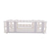 Plastic Test Tube Rack, 60 Holes, Three Layers Detachable Holder for 20mm Test Tubes, White