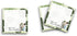 Sticky Notes 12 Pack, 3"x3", 50 Sheets/Pad, Water Me and I"ll Grow Beautifully Plants, Cute Memo Note Pads