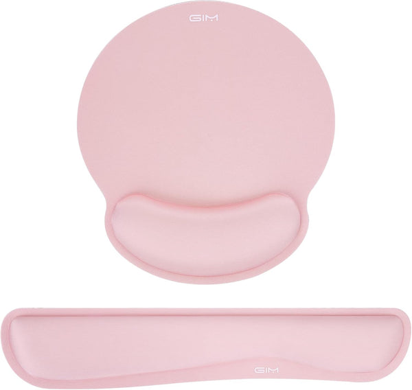 GIM Ergonomic Keyboard Wrist Rest and Mouse Pad with Wrist Support, Memory Foam Mouse Cushion for Comfortable Typing