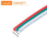 MECCANIXITY 24 Gauge 3 Conductor Electrical Wire Tinned Copper Cable 49FT Flexible Stranded Hook-up Wire for LED Strips Lamps Residential Wiring Car Circuit