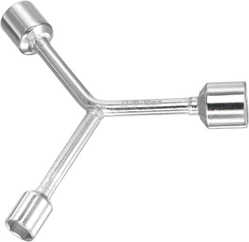 uxcell Y Type 3 Way Hex Socket Wrench, 13mm 16mm 18mm Combination Repair Spanner Tool