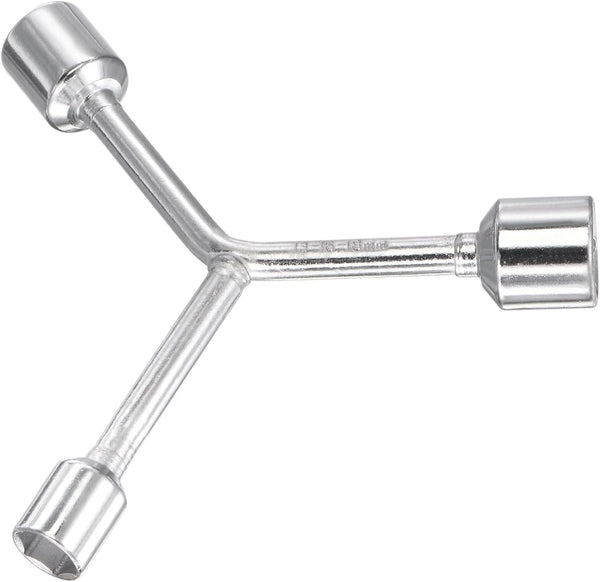 uxcell Y Type 3 Way Hex Socket Wrench, 13mm 16mm 18mm Combination Repair Spanner Tool