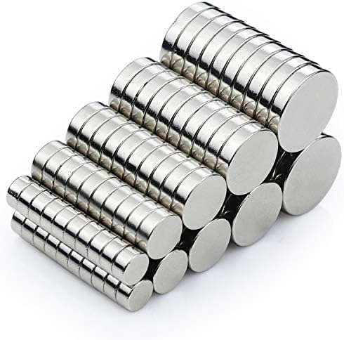 DIYMAG 3MM-Mix 100 Piece Refrigerator Magnet for Office, Hobbies, Crafts and Science, Round Ceramic Industrial Ferrite