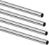 5/16" OD 304 Stainless Steel Tube, Thickened Seamless Tubing Round Metal Pipe, 7.87" Length, 4 Pcs Industrial Metal
