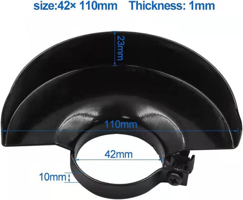 1Pc Black Metal Safety Guard Protector Wheel Cover for 100 Type Electric Angle Grinder (4.5inch) Power Tools
