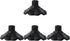 Lioaeust 4 Pack 13Mm 15Mm 16Mm Diameter(16mm) Camping Chair Leg Foot Pads, Anti-Sink Protection Mats Non-Slip Ground