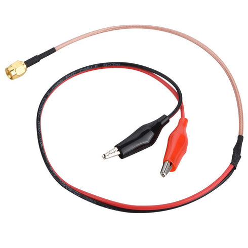 Health Gear SMA Test Leads, Coaxial Testing Cable, RF Connection Cable, 1Pcs Red Black Testing Wire 52cm