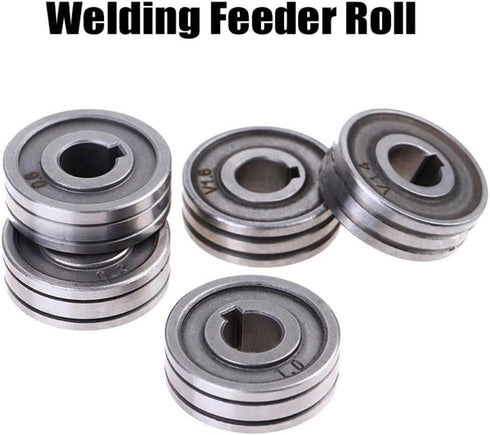 MIG MAG Welding Feed Roller Wire Drive Wheel 0.6mm 0.8mm 1.0mm Knurl K Groove for Steel Aluminum Flux Cord Wire Welding Machine Accessory Soldering Supply