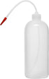 EISCO Wash Bottle, 1000ml Polyethylene, Translucent, Unbreakable with Flexible Delivery Tube