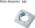 24pcs 20 Series M6 T-Nut Sliding Nut, T-Slot Nut for 6mm Aluminum Extrusion Profile 2020 Series Slot Groove