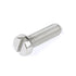 Generic 100pcs/lot A2-70 GB65 M1.6 M2 M2.5 M3 M4 M5 M6 304(10mm x100pcs,M4) Stainless Steel Slotted Cap Head Slot