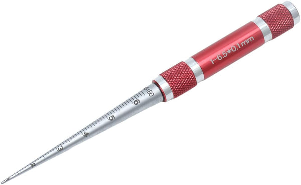 Aperture Tapered Hole Ruler Stainless Steel Inner Hole Diameter Measuring Tool 16.5mm