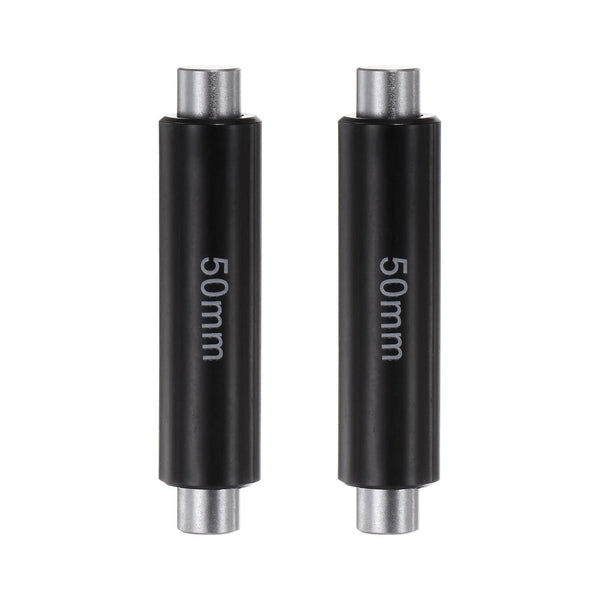 2pcs 50mm Standard Measuring Rod - Caliper Micrometer Calibration Block Rod Outside Micrometer Rod Bar
