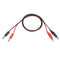 Output Cable Line Multimeter Banana Plug to Crocodile Alligator Clip Test Probe Wire, 30V 5A