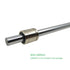 2PCs 8mm x 300mm Case Hardened Chrome Plated Linear Motion Rod Shaft Guide - Metric h8 Tolerance