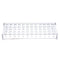 YOKIVE Tube Rack, Acrylic Test Tube Rack Holder, Great for 1.5ml, 2ml Lab Test Tubes (Clear, 48-Sockets)