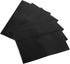 YOKIVE 10 Pack File Folders, A4 Size Plastic Document Pockets with Snap Button, Great for Office (Black)