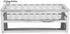 Stainless Steel Punch Plate Test Tube Rack, 40 Holes Large Capacity Lab Holder (15.5 * 40mm)
