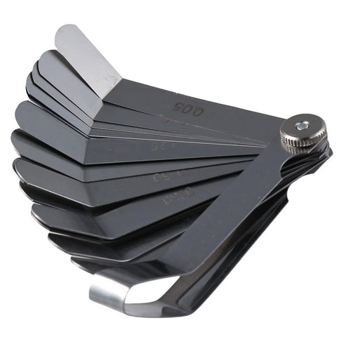 Offset Feeler Gauge, Stainless Steel Measuring Tool for Gap Width/Thickness, Durable Curved Feeler Gauge Woodworking