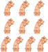 EFIELD 1/2" x 1/2" Copper Press Fit 45 Degree Elbow Fittings, Pack of 10 for Copper Tube Connection