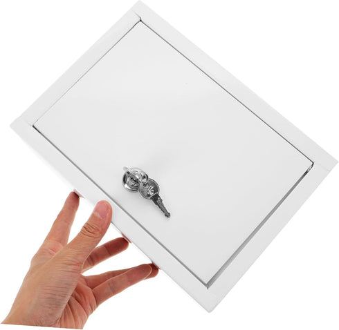 KALLORY Wall Mounted Lockable Milk Box Durable and Stylish Milk Container for Home Office Multi Use Design for Milk