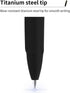 Rollerball Pens Gel Ink Office Pens, 12 Pack 0.7mm Black