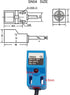 SN04-N2 NPN NC Inductive Proximity Sensor Normally Closed Detection Switch with SN Bracket (Blue, 2 Pack)
