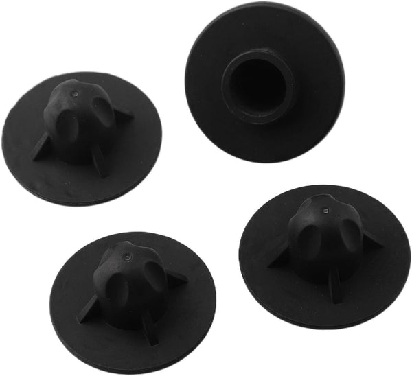 Linnkyfloa 4pcs Camping Chair Leg Caps Rubber Feet Protectors, Moon Chair Leg Covers,