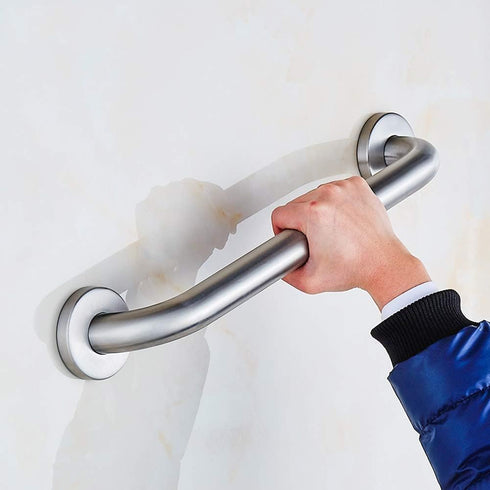 GANFANREN Shower Handle,Shower Grab Bar,Grab Bars Handle Safety Support Hand Rails, Bathroom Grab