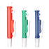 ONiLAB Set of 3 Pipette Pump, 2ml Blue, 10ml Green, 25ml Red, Fit for Plastic or Glass Pipettes