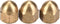 Brass Acorn Nut, Dome Cap Nut, Professional Repair Accessories for Furniture Machinery, M4 (20PCS)